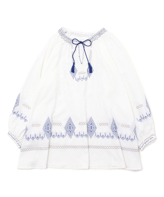 【Omekashi】刺繍チュニック