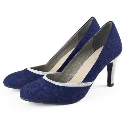 グリッター切替パンプス