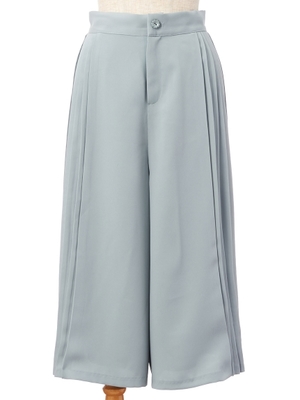 サイドプリーツパンツ