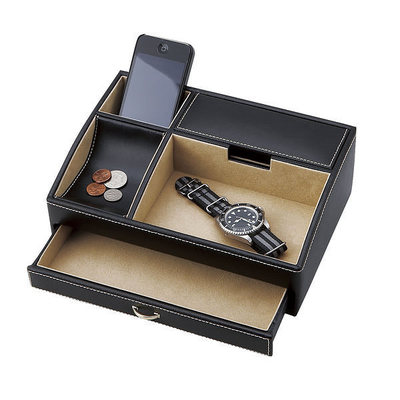 LA VITA IDEALE レザーオーバーナイター ブラック