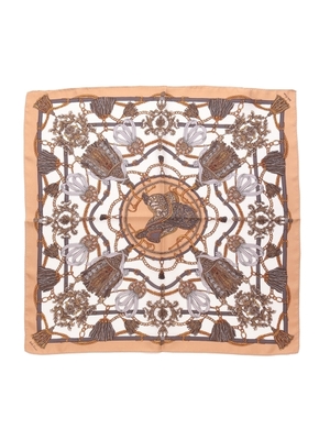 タッセル柄スカーフ