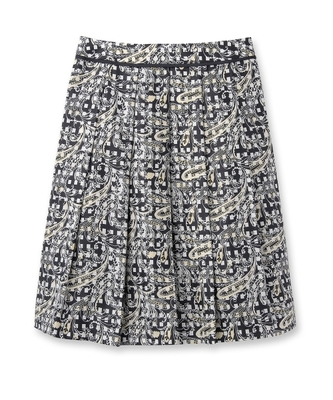 Reflect （リフレクト） ギンガムペイズリープリントスカート
