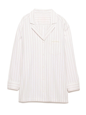 ストライプパジャマシャツ