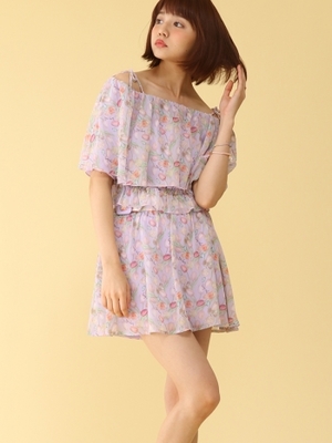 ヴィンテージチューリップスカパン