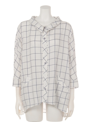 la belle Etude(ラベルエチュード) ドルマンチェックシャツ