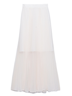 プリーツロングスカート