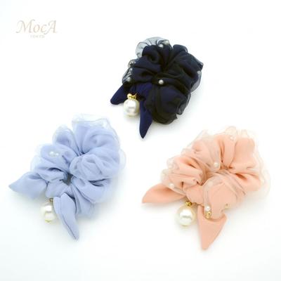 オーガンジーパールシュシュ