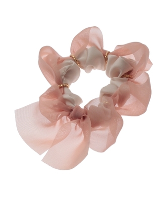 パステルシフォンリボンシュシュ 