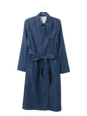 ロングライトトレンチコート