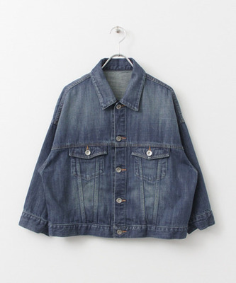 ドロップショルダーデニムジャケット