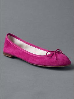 Cinch ballet flats
