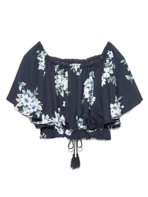 スプリングフラワーブラウス