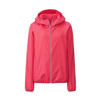 ライトポケッタブルパーカ（チェック）