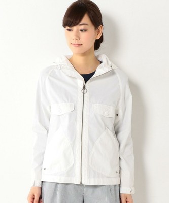 ショートジップフーデッドアウター