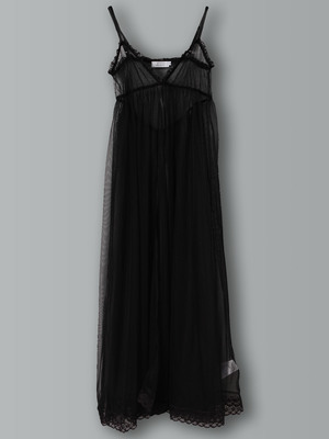 チュールランジェリーワンピース