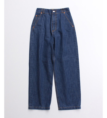 12.5OZデニム ハイウエストパンツ