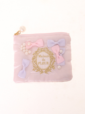 オーガンジーリボンティッシュポーチ