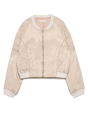 サテンブルゾン