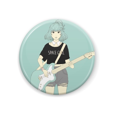 SPACE GIRL　缶バッチ　44mm