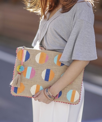 the.first.floor. マルチドットチェーン付クラッチ