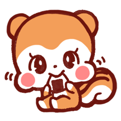 長尾マロンのポップな動物たち