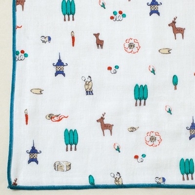 KUTANI SEAL ガーゼハンカチ