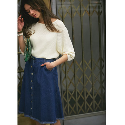 レディースデニムスカート