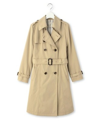 ハイウエストダブルトレンチコート
