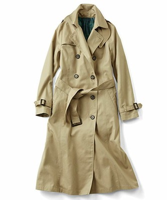 IEDITレーベルコレクション プリンセスラインのロングトレンチコート