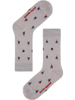 【socks appeal】POSTMAN PATTERN SOCKS　