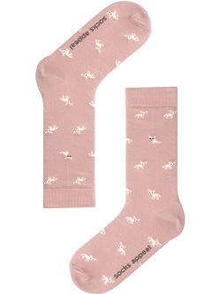 【socks appeal】DESSERT FOX PATTERN SOCKS　