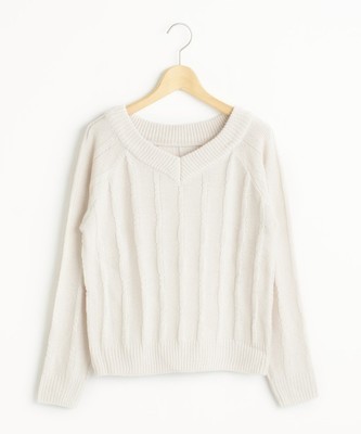 ケーブル使いVプルオーバー