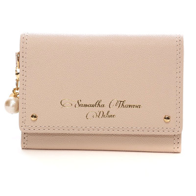 サマンサタバサデラックス パールチャーム付き小物（パス名刺）