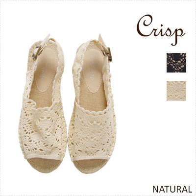 ジュードソールレースフラットサンダル