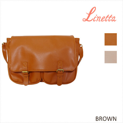 PUメッセンジャーバッグ