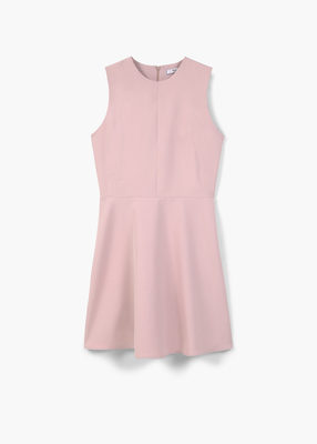 裾フレアワンピース