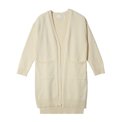 BASIC POCKETミディロングカーディガン
