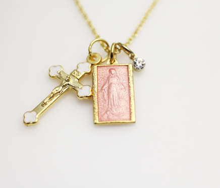 Saint Mary & White Cross［pink］