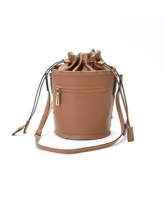 巾着フリンジバッグ