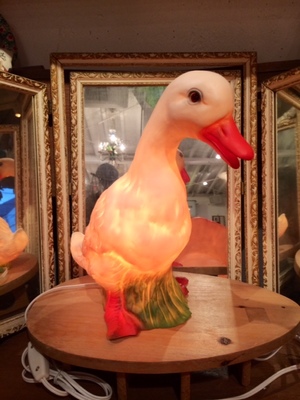 アヒルのランプ