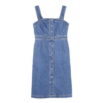 デニムIラインワンピース