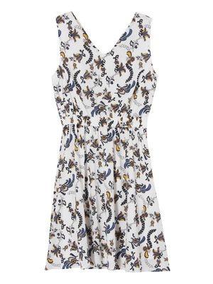 ペイズリーflowerワンピース