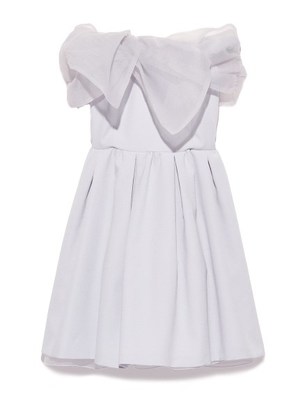 オーガンジーリボンワンピース