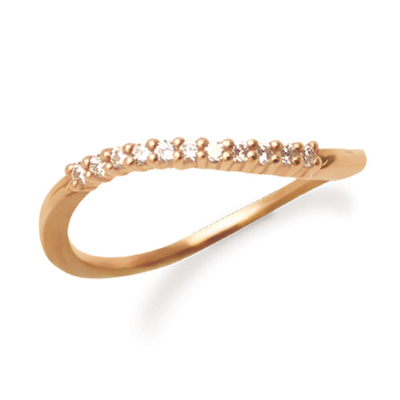 BLOOM ウェーブエタニティリング