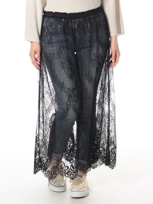 レースマキシスカート
