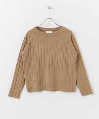 ワイドリブコンパクトセーター