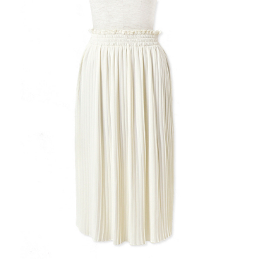 starling colorpleats sk ～スターリングカラースカート(ホワイト)
