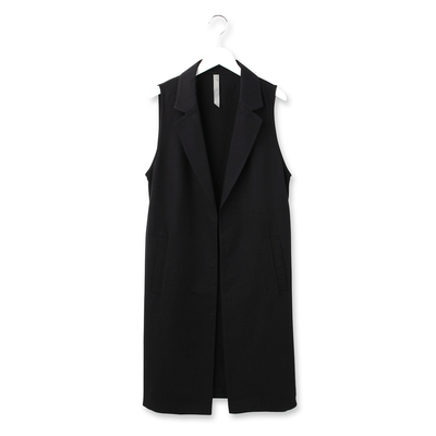 ツイルロングジレ