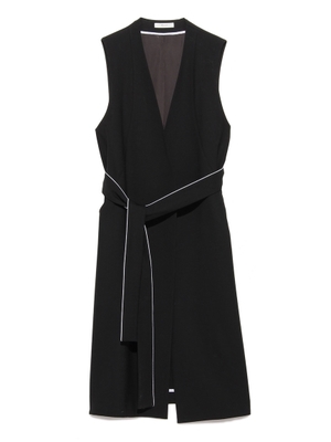 【emmi atelier】ボタンレスロングベスト