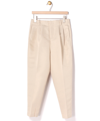 【Omekashi】太テーパードパンツ